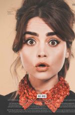 JENNA LOUISE COLEMAN in Instyle Magazine, December 2014 Issue
