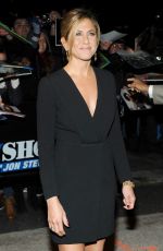 JENNIFER ANISTON Arrives at The Daily Show with Jon Stewart in New York
