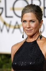 JENNIFER ANISTON at 2015 Golden Globe Awards in Beverly Hills