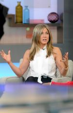 JENNIFER ANISTON at Good Morning America in New York