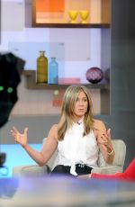 JENNIFER ANISTON at Good Morning America in New York