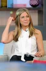 JENNIFER ANISTON at Good Morning America in New York