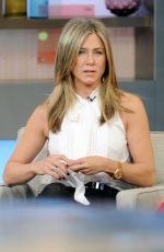 JENNIFER ANISTON at Good Morning America in New York