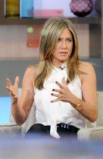 JENNIFER ANISTON at Good Morning America in New York