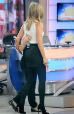 JENNIFER ANISTON at Good Morning America in New York