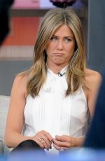 JENNIFER ANISTON at Good Morning America in New York