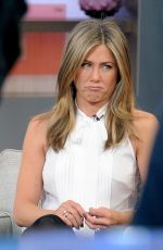 JENNIFER ANISTON at Good Morning America in New York