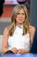 JENNIFER ANISTON at Good Morning America in New York