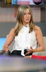 JENNIFER ANISTON at Good Morning America in New York