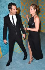 JENNIFER ANISTON at HBO Golden Globes Party in Beverly Hills