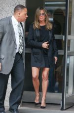 JENNIFER ANISTON Out and About in New York 2001