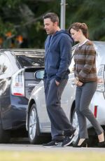 JENNIFER GARNER and Ben Affleck Leaves Starbucks in Los Angeles 0801