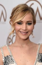 JENNIFER LAWRENCE at 2015 Producers Guild Awards in Los Angeles