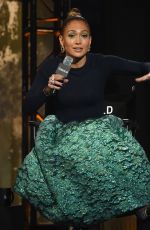 JENNIFER LOPEZ at AOL Build Speaker Series in New York