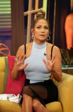 JENNIFER LOPEZ at Despierta America in Miami