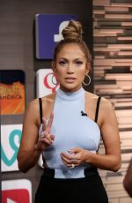 JENNIFER LOPEZ at Despierta America in Miami