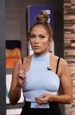 JENNIFER LOPEZ at Despierta America in Miami