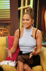 JENNIFER LOPEZ at Despierta America in Miami