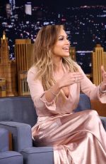 JENNIFER LOPEZ at Tonight Show Starring Jimmy Fallon in New York