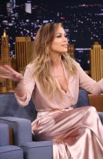 JENNIFER LOPEZ at Tonight Show Starring Jimmy Fallon in New York