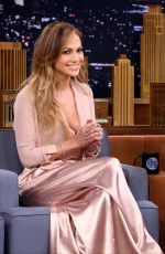 JENNIFER LOPEZ at Tonight Show Starring Jimmy Fallon in New York