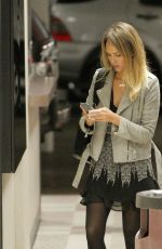 JESSICA ALBA in Short Skirt Out Shopping in Los Angeles