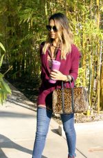 JESSICA ALBA Out and About in Santa Monica 10801