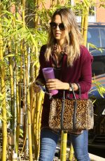 JESSICA ALBA Out and About in Santa Monica 10801