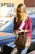 JESSICA ALBA Out and About in Santa Monica 10801