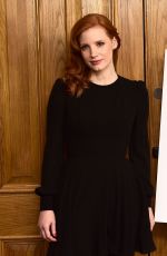 JESSICA CHASTAIN Arrives at A Most Violent Year Photocall in London