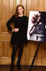 JESSICA CHASTAIN Arrives at A Most Violent Year Photocall in London