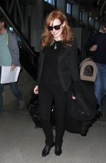 JESSICA CHASTAIN Arrives at Los Angeles International Airport 0801