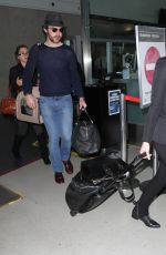 JESSICA CHASTAIN Arrives at Los Angeles International Airport 0801
