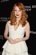 JESSICA CHASTAIN at 2014 National Board of Review Gala in New York