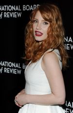 JESSICA CHASTAIN at 2014 National Board of Review Gala in New York