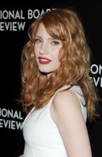 JESSICA CHASTAIN at 2014 National Board of Review Gala in New York