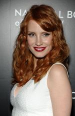 JESSICA CHASTAIN at 2014 National Board of Review Gala in New York