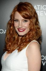 JESSICA CHASTAIN at 2014 National Board of Review Gala in New York