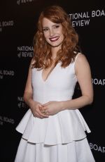 JESSICA CHASTAIN at 2014 National Board of Review Gala in New York