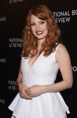 JESSICA CHASTAIN at 2014 National Board of Review Gala in New York