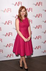 JESSICA CHASTAIN at 2015 AFI Awards in Los Angeles