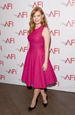 JESSICA CHASTAIN at 2015 AFI Awards in Los Angeles