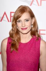 JESSICA CHASTAIN at 2015 AFI Awards in Los Angeles