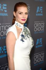 JESSICA CHASTAIN at 2015 Critics Choice Movie Awards in Los Angeles
