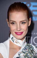 JESSICA CHASTAIN at 2015 Critics Choice Movie Awards in Los Angeles