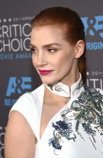 JESSICA CHASTAIN at 2015 Critics Choice Movie Awards in Los Angeles