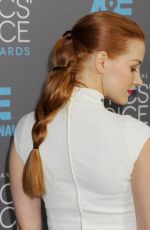 JESSICA CHASTAIN at 2015 Critics Choice Movie Awards in Los Angeles