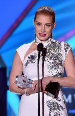 JESSICA CHASTAIN at 2015 Critics Choice Movie Awards in Los Angeles