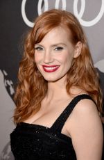 JESSICA CHASTAIN at Audi Celebrates Golden Globes Week 2015 in Los Angeles