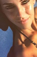 JESSICA LOWNDES in Bikini - Instagram Pictures